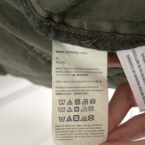 Tommy Hilfiger Army green jacket - Picture 6 of 8